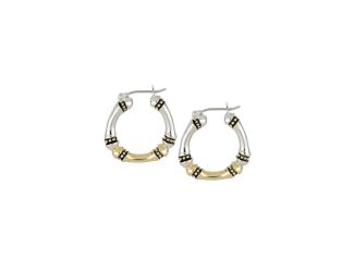 Canias Medium Hoop Earrings, 1" Diam.