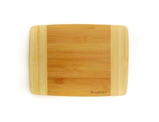 BambooRectangular Cutting Board, Two-tone, 10.6x7.7x0.6"