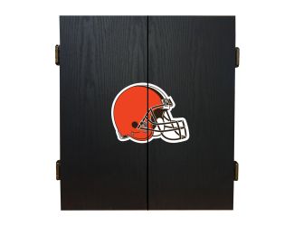 Cleveland Browns Fan's Choice Dartboard Set