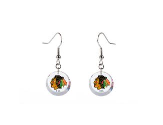 Chicago Blackhawks Earrings