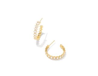 Cailin Crystal Hoop Earrings
