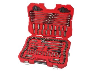 121pc Gunmetal Chrome Mechanics Tools Set