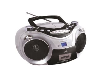 Bluetooth Multifunction Boombox Gray