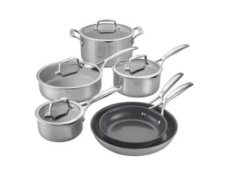 Energy Plus 10pc Ultra-Nonstick 3-Ply Cookware Set
