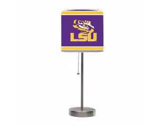 Louisiana State University Chrome Lamp