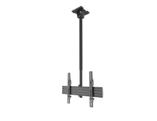 Tilt & Swivel Ceiling TV Mount for 37" to 70" TVs: Black