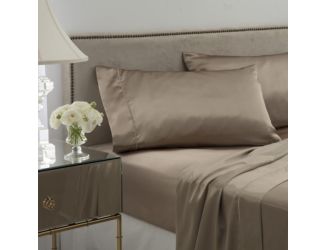 Elegance King Satin Sheet Set Champagne