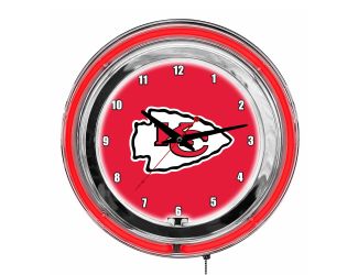 Kansas City Chiefs 14" Neon Clock