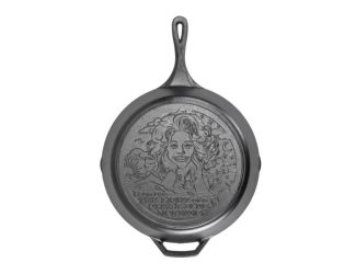 Lodge - 13.25-Inch Light of a Clear Blue Morning Dolly Parton Skillet