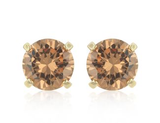 Pop The Champagne Cubic Zirconia Stud Earrings
