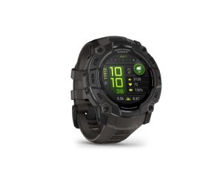 Instinct 3 50mm AMOLED Rugged GPS Smartwatch Black/Charcoal