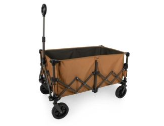 Wilderness Collapsible Folding Wagon, (Black & Gray)