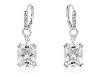 Classic Cushion Drop Earrings