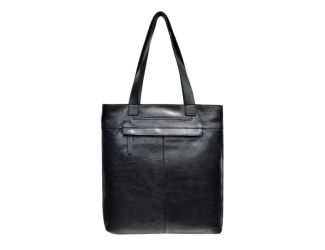 Larkspur Leather Tote Black