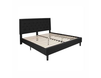 Black Full Size Riverdale Platform Bed Frame