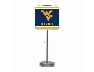 West Virgina University Chrome Lamp
