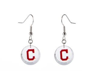 Pick Off Indians Earrings Exclusive
