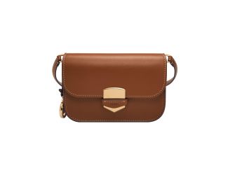 Lennox Small Flap Crossbody Brown