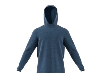 Adidas Core Printed Lightweight Hoodie - Proloved Ink/Collegiate Navy/L
