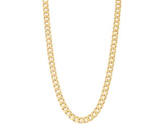 Men Curb Chain Necklace Size 20"