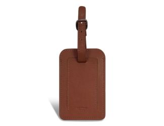 Onyx Leather Luggage Tags Size 2.75"x4.25"
