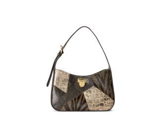 Falynn Patchwork Medium Shoulder Bag