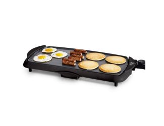 Healthy Nonstick XL Electric Griddle Black