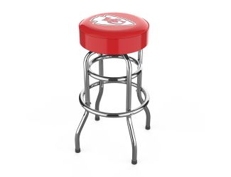 Kansas City Chiefs Chrome Bar Stool