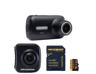 Nextbase Dash Cam Bundle with Rear Facing Camera and MicroSD Card