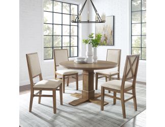 Joanna 5Pc Round Dining Set