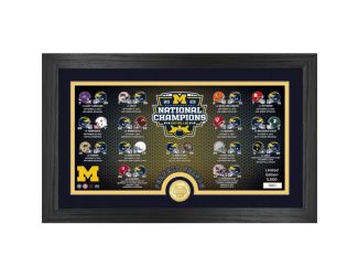 Michigan Wolverines 2023 CFP National Champions Season Photo Mint