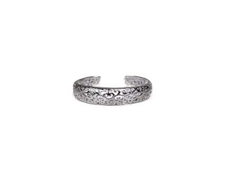 Silver Plated Ornamental Vine Inspired Bracelet