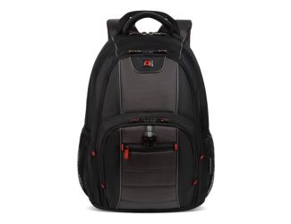 Pillar 16" Laptop Backpack Black/Gray