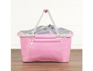 Metro Basket Collapsible Cooler Tote - Pink