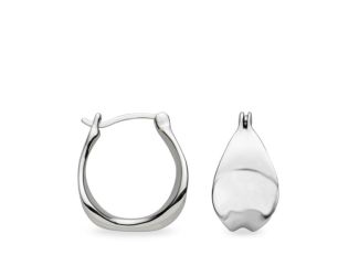 Tapered Hoop Earrings