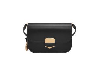 Lennox Small Flap Crossbody Black