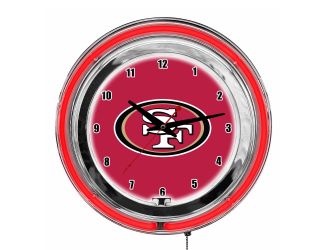 San Francisco 49ers 14" Neon Clock