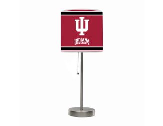 Indiana University Chrome Lamp