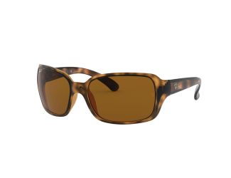Polarized RB4068 Sunglasses - Tortoise/Brown