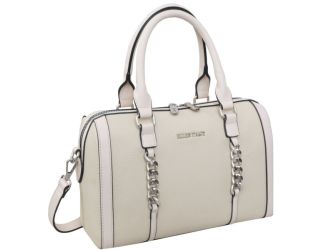 Pebble Grain Barrel Satchel Size 11"