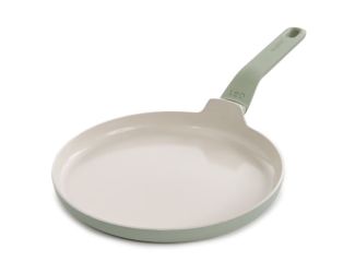 Leo Balance NS Ceramic Omelet pan 10", Recycled Aluminum, Sage