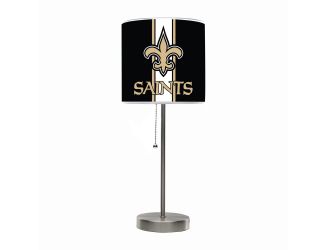 New Orleans Saints Chrome Lamp