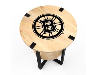 Boston Bruins Side table with Charger