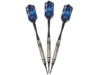 Viper Silver Thunder Soft Tip Darts 2 Knurled Rings 18 Grams
