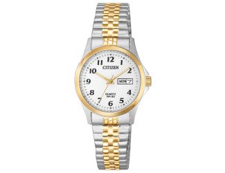 Ladies' Quartz Expansion Band Watch - Stainless Steel, Two-Tone