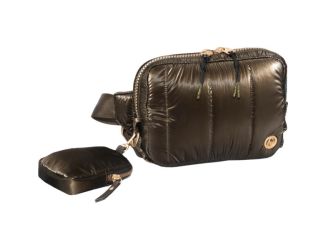 Metallic Quilted Passport Sling Size 9"