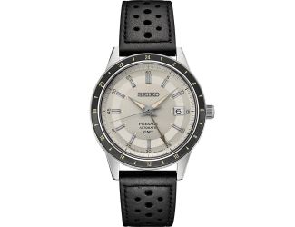 Presage Style 60s SS Automatic GMT Blush/Cream Dial