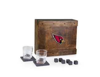 Baltimore Ravens - Whiskey Box Gift Set, (Oak Wood)
