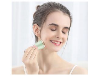 Gold Magnetic Facial Massager -Lime