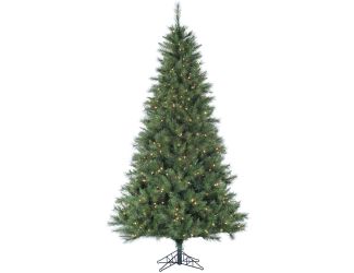 6.5-Ft. Canyon Pine Christmas Tree with Warm White LED Lighting